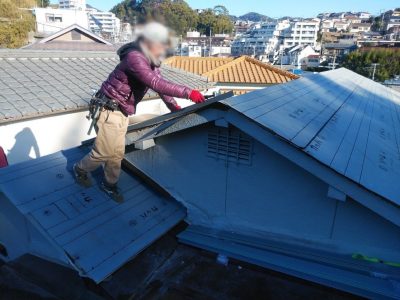 ルーフィングシート カッパ23 屋根下葺材 防水シート トラブラン