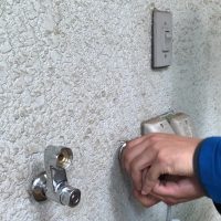 給水管 シール 設置 取付け 洗濯水栓 神戸市 トラブラン
