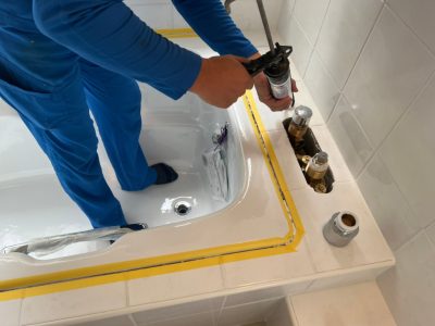 造作作業 浴室 浴槽 お風呂 タイル 神戸市 トラブラン