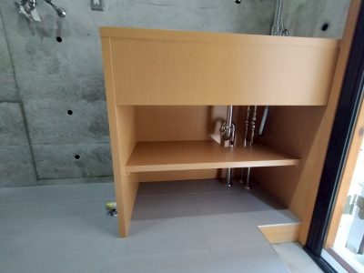 ドッグバス 愛犬用 シャンプー台 オーダー オリジナル 製作 中棚 神戸市 トラブラン