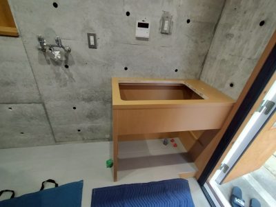  愛犬用 シャンプー台 ドッグバス オーダー オリジナル 製作 神戸市 トラブラン