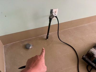 配管埋設 店舗改装 内装工事 リフォーム 神戸市 北野 トラブラン