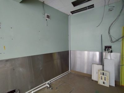 電気配線 分岐 コンセント 店舗改装 店内 内装 工事 新店舗 神戸市 トラブラン