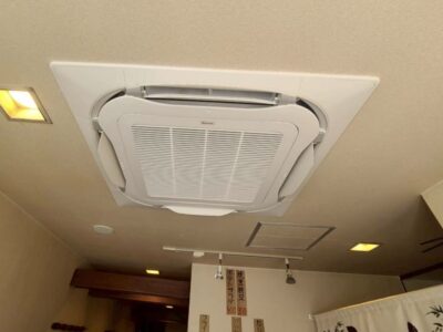 エコジアス 業務用エアコン 飲食店 吹出口閉鎖材キット 神戸市 トラブラン